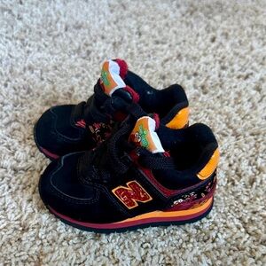 New Balance Sesame Street Black Sneakers size 4